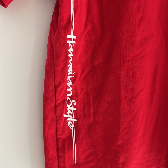 Hawaiian Style Rash Guard Red Women’s Size XL - Picture 6 of 9